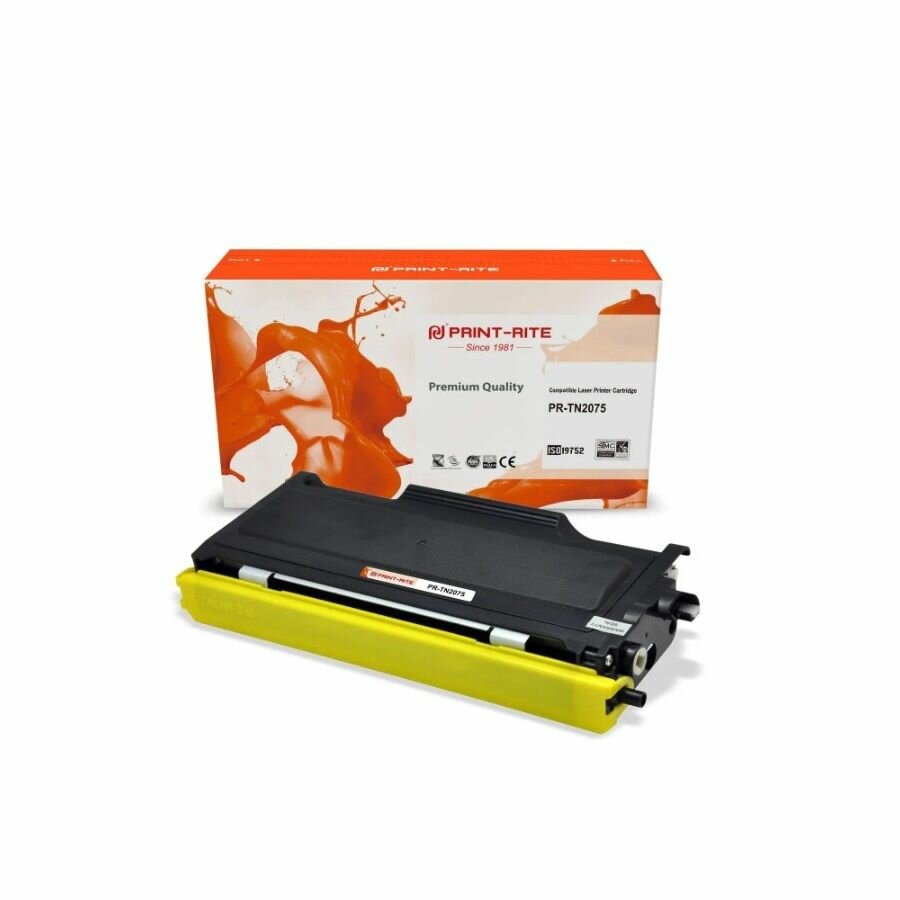Картридж Print-Rite TFB697BPU1J TN-2075 черный (pr-tn2075) - фото №3