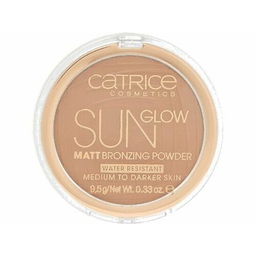 Пудра матирующая с эффектом загара Catrice Sun Glow Matt Bronzing Powder