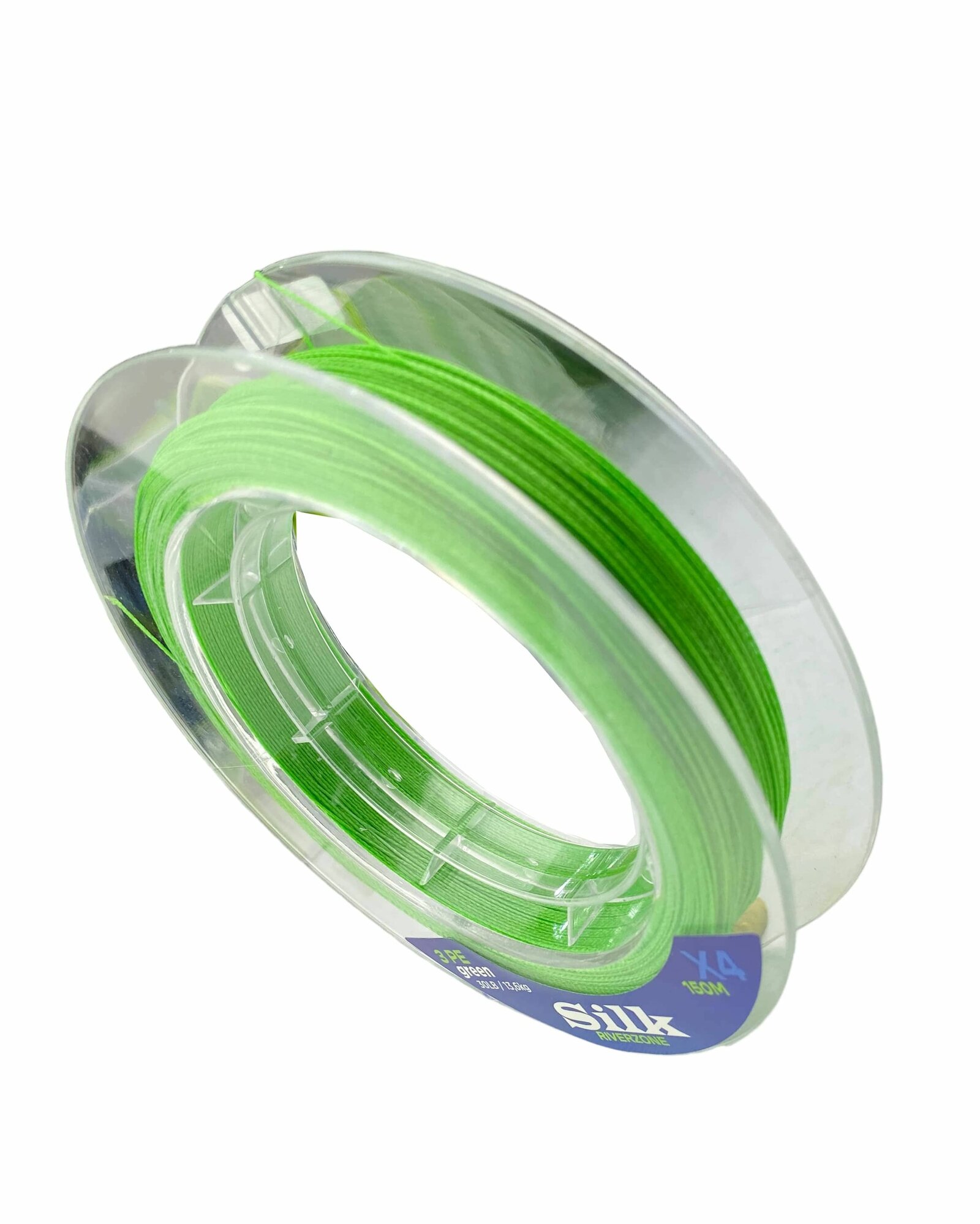 Шнур Riverzone Silk WX4 PE 3,0 150м Green — фото 1