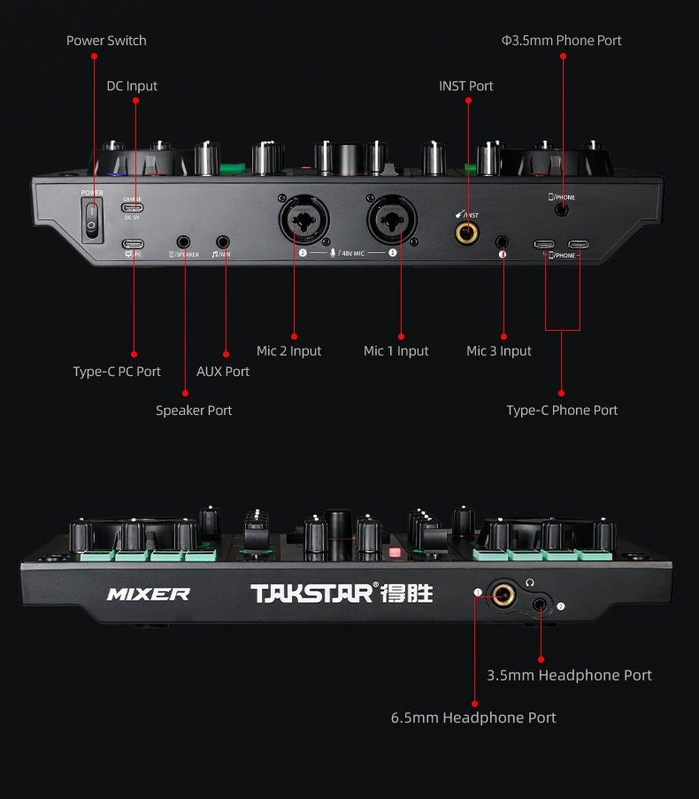 DJ-микшеры и оборудование Takstar - фото №10