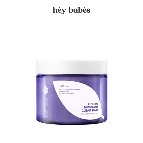 Противовоспалительные тонер-пэды с экстрактом красного лука IsNtree Onion Newpair Clear Pad 2890₽