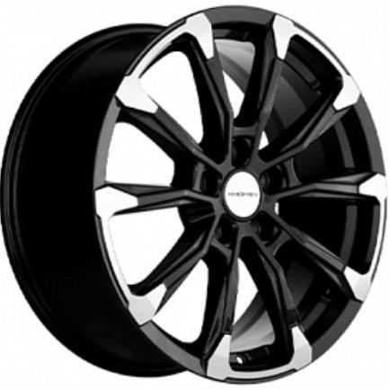 Колесный диск Khomen KHW 1808 7.5x18 5*108 ET47 DIA60.1 Black-FP