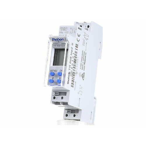 Цифровой таймер 230 . 240 В переменного тока TR 608 TOP2 S – Theben – 6080101 – 4003468600115