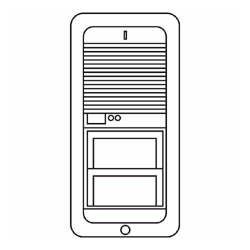 модуль расширения для домофона mr 511 512513 514524 – siedle – 210007019 00 – 4056138005512 Модуль расширения для домофона 200007031-00 – Siedle – 4015739070312