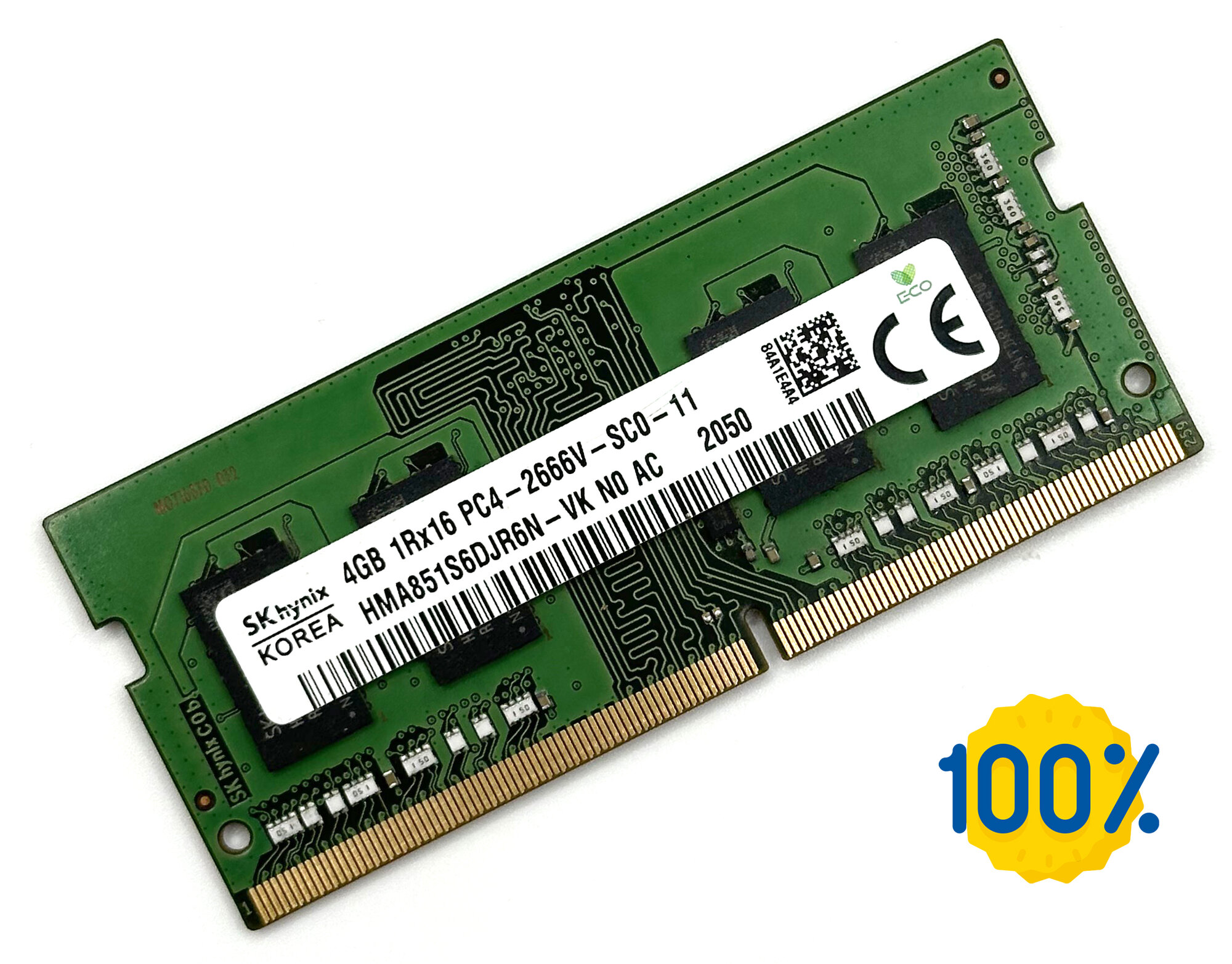 Оперативная память DDR4 4Gb 2666 Mhz SK Hynix HMA851S6DJR6N-VK PC4-2666V So-Dimm