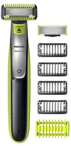 Триммер Philips QP2630/30, насадок 5, зеленый/серебристый (QP2630/30)