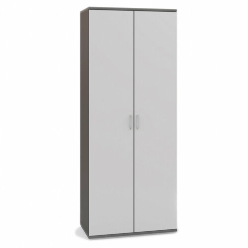 Шкаф двухстворчатый Стратегия серая 17200₽