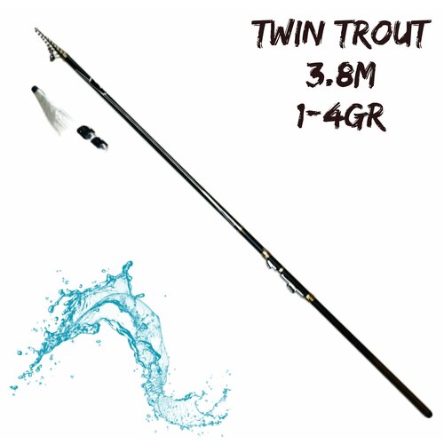 Телематчевое удилище Twin Trout 3.8м