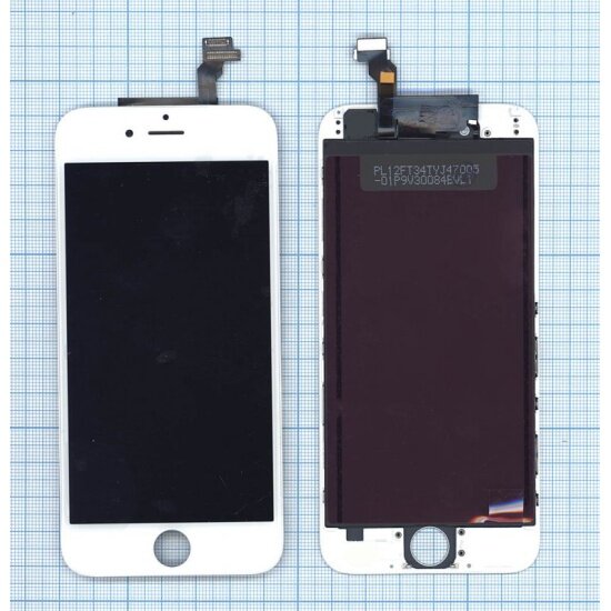Дисплей с тачскрином Amperin для IPhone 6 в сборе с тачскрином (Tianma) белый