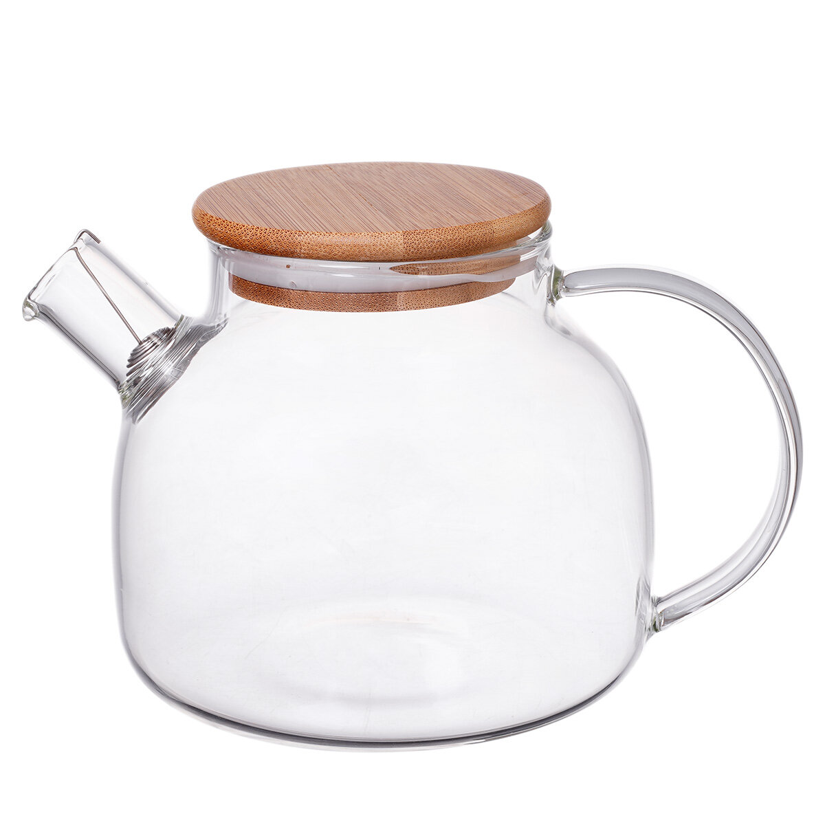 фото Чайник заварочный Богема Repast с бамбуковой крышкой 1л