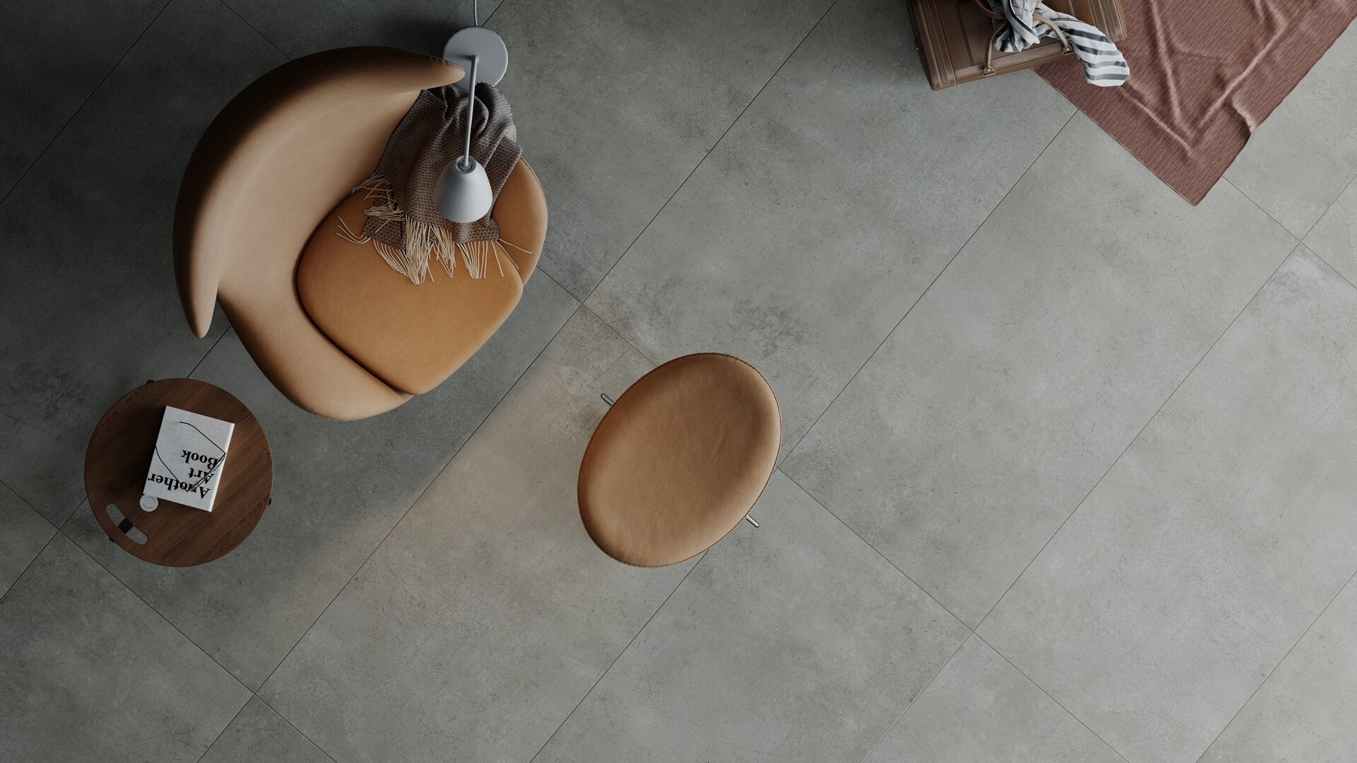 Керамогранит Kerranova Fabrika Grey Matt. 60x120 K-2013/MR/600x1200 бетон матовая морозостойкая