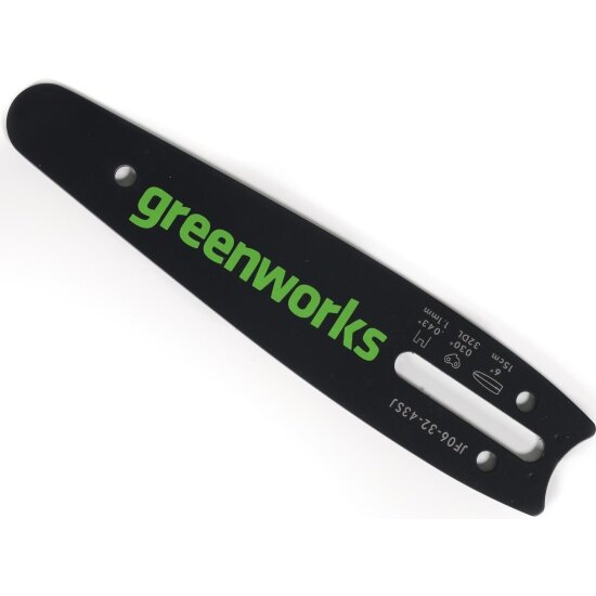 Шина для пилы Greenworks 15см