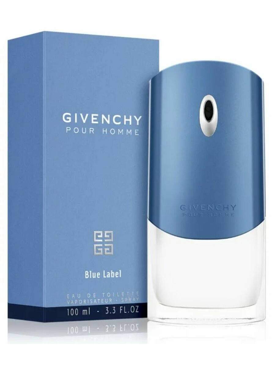 Givenchy Pour Homme Blue Label - мужская туалетная вода, 100 мл