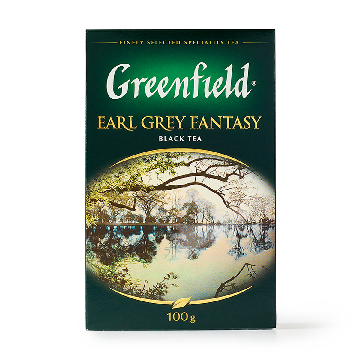 Чай Greenfield Earl Grey Fantasy, листовой, черный, бергамот, 100г