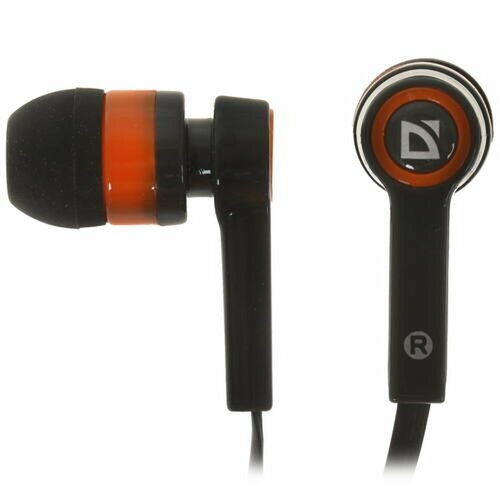 Проводные наушники Defender Pulse 420 оранжевый 1197₽