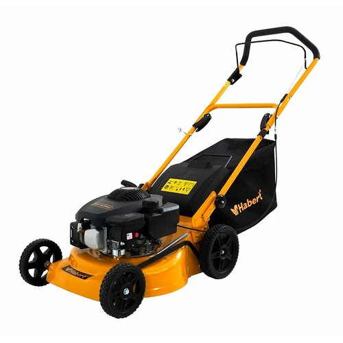 Газонокосилка бензиновая Habert HBL17 (150 cc) 3лс, 150куб см, ширина захвата 43см, травосборник 50л