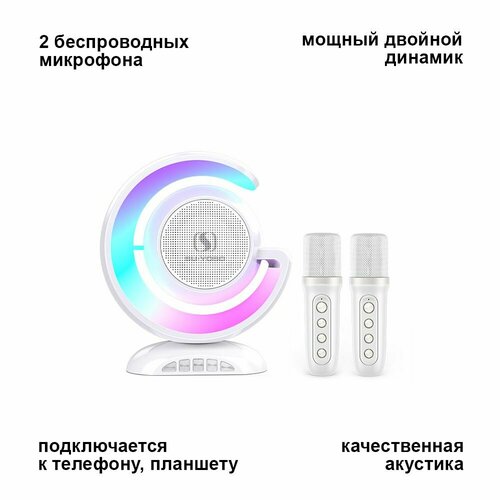 Домашний караоке Bluetooth - колонка 464400₽