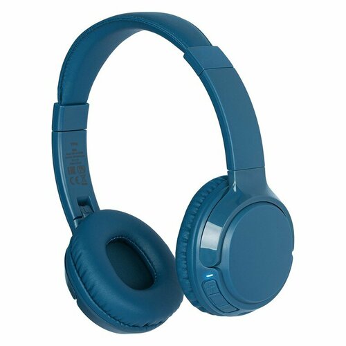 Наушники TFN Tune TFN-HS-BT300BL с микрофоном, беспроводные, синий наушники bluetooth tfn airbeat blue hs tws003bl