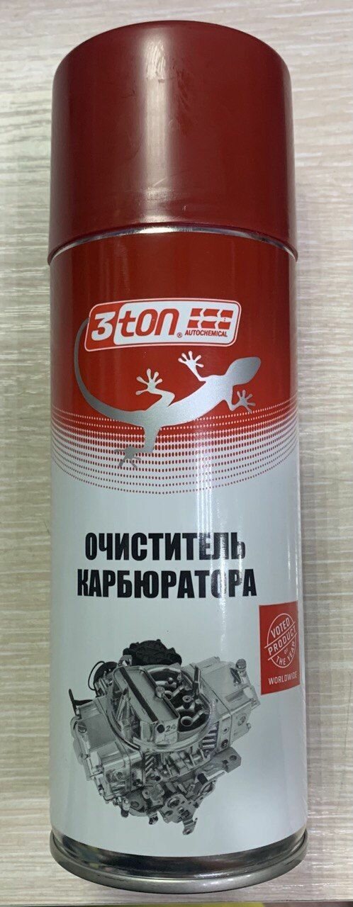 Очиститель карбюратора 3ton ТС-509 CARBURETOR CHOKE & VALVE CLEANER 520мл