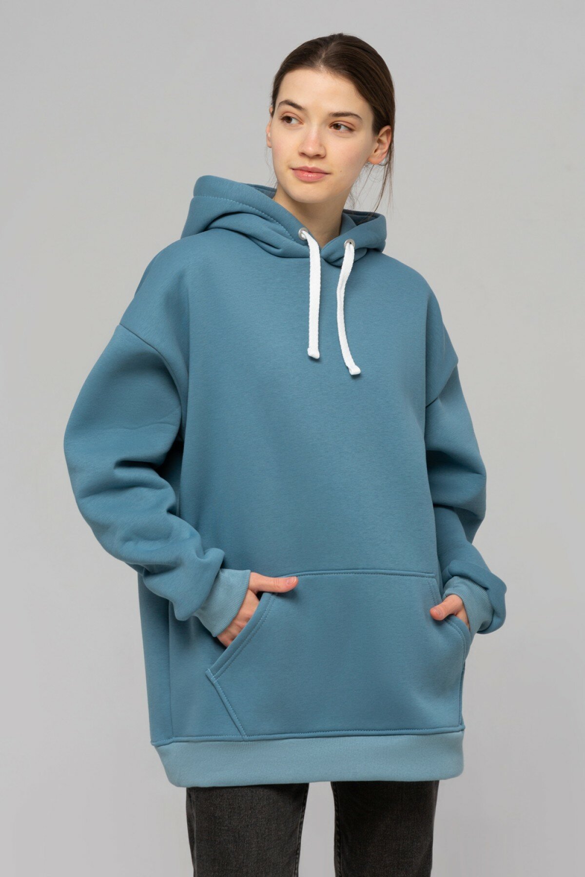 Худи Магазин Толстовок, размер L-50-Unisex-(Женский), , синий