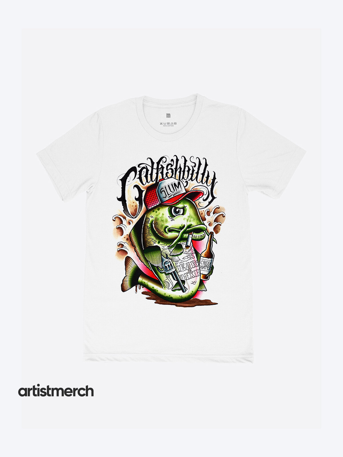 Футболка Artistmerch Yelawolf футболка White Catfish Billy