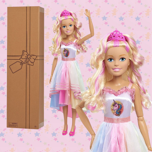 Кукла Barbie Лучшая подружка с единорогом 70 см кукла ксения легенда о единороге