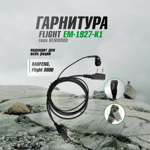 Гарнитура FLIGHT EM-1927-K1 1684₽