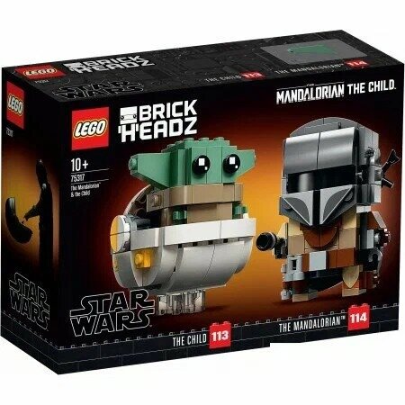 Конструктор LEGO Star Wars 75317 Мандалорец и малыш, 295 дет.