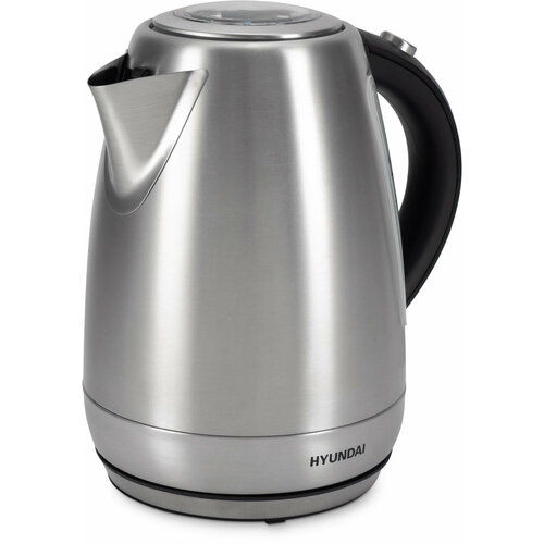 Чайник электрический Hyundai HYK-S9409 17л 2200Вт серебристый матовыйчерный корпус металл 253700₽
