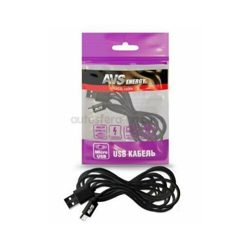 кабель avs micro usb 1м магнитный mr m3 AVS A78975S Кабель AVS micro USB (3м) MR-33