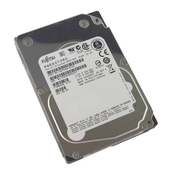 Жесткий диск Fujitsu MBE2073RC 73Gb SAS 2,5" HDD