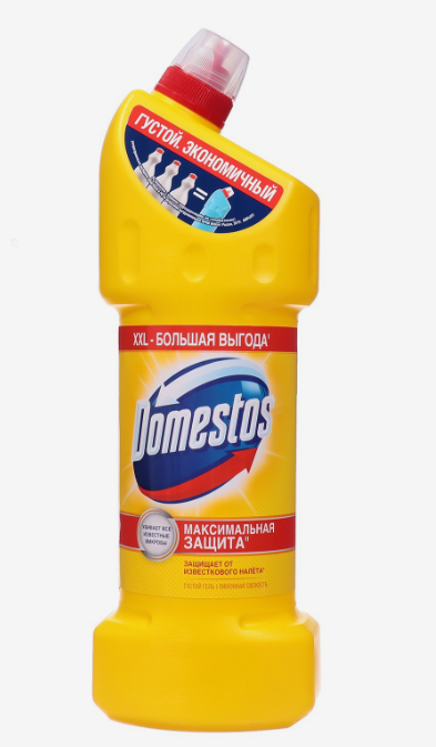 Универсальное чистящее средство Domestos Лимонная свежесть, 1,5 л