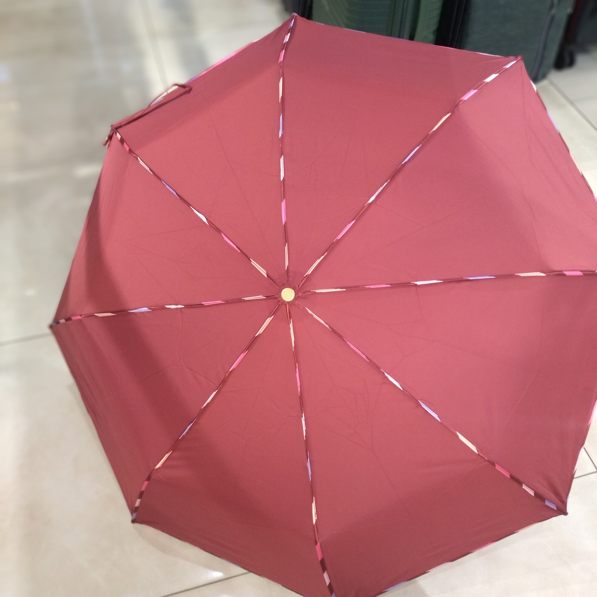 Смарт-зонт Три слона, красный — фото 1