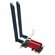 Wi-Fi PCI-E Адаптер AX1800 Pro, Wi-Fi 6 2.4/5 ГГц, 1800 Мбит/сек,...