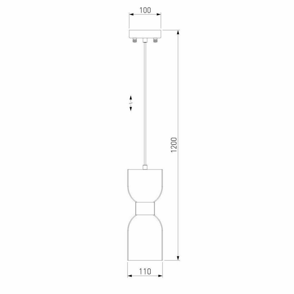 Подвесной светильник Tandem Eurosvet 50118/1 никель (a053236) - фото №11