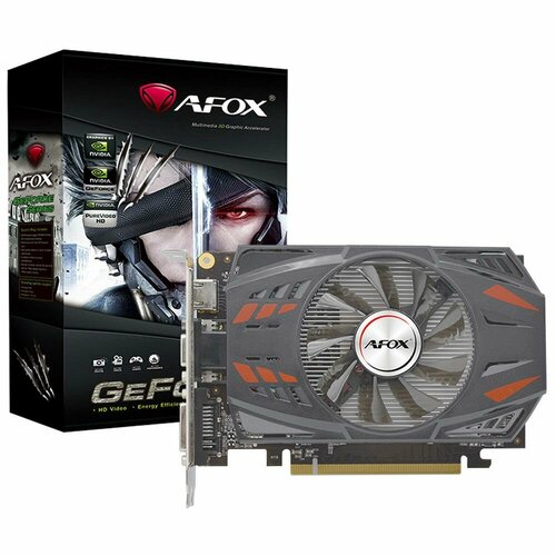 Видеокарта Afox NVIDIA GT 730 783 2048 3400 128 RTL [AF730-2048D5H5] видеокарта afox geforce gt 730