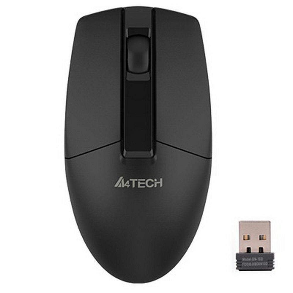 Мышь беспроводная A4TECH G3-330NS черный USB (1635695)