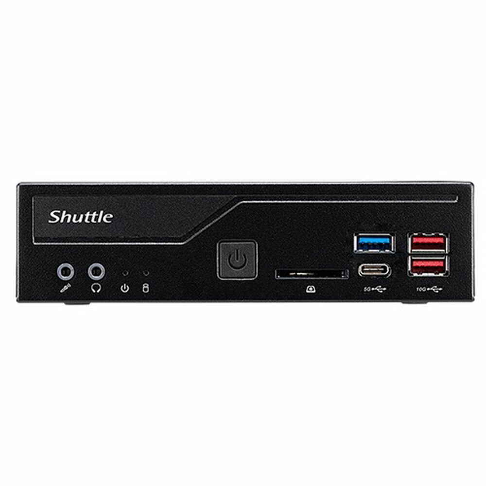 Платформа Shuttle LGA1700, H670, 2*DDR4 SODIMM (3200), 2.5" HDD/SSD, M.2, 2*Glan, 2*HDMI, 2*DP, 2*COM, USB Type-C, 7*USB 3.2, SD reader, noOS, b - фото №7