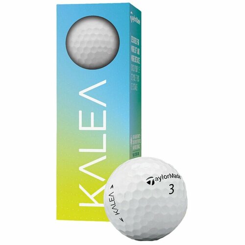 Мяч для гольфа TaylorMade Kalea N7641801, белый, 3шт