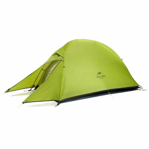 Палатка Naturehike сверхлегкая + коврик Сloud up NH18T010-T, 20D, light green, 6927595730515
