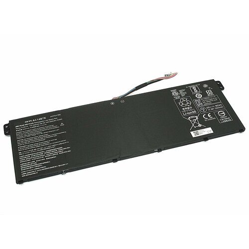 аккумулятор ac14b7k для ноутбука acer aspire swift 3 sf3 15 28v 3320mah черный Аккумуляторная батарея для ноутбука Acer Aspire Swift 3 SF3 (AC14B7K) 15.28V 3320mAh черная
