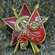 Знак нагрудный бойцу 1-й К. Д. О. (1-й Коммунистический добровольческий отряд)