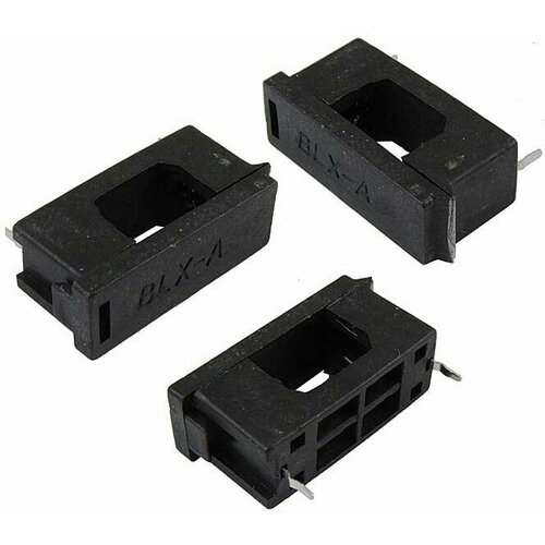 BLX-A 5x20 6A 250V Держатель предохранителя BLX-A 5x20 мм 6 A 250 В с крышкой-защелкой 990₽