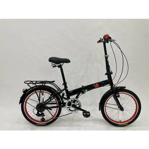 Велосипед складной V8 V-CF2012B 7 ск 20 черно-красный 1299000₽