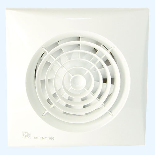 Вентилятор вытяжной Soler & Palau SILENT-100 CZ, white 8 Вт