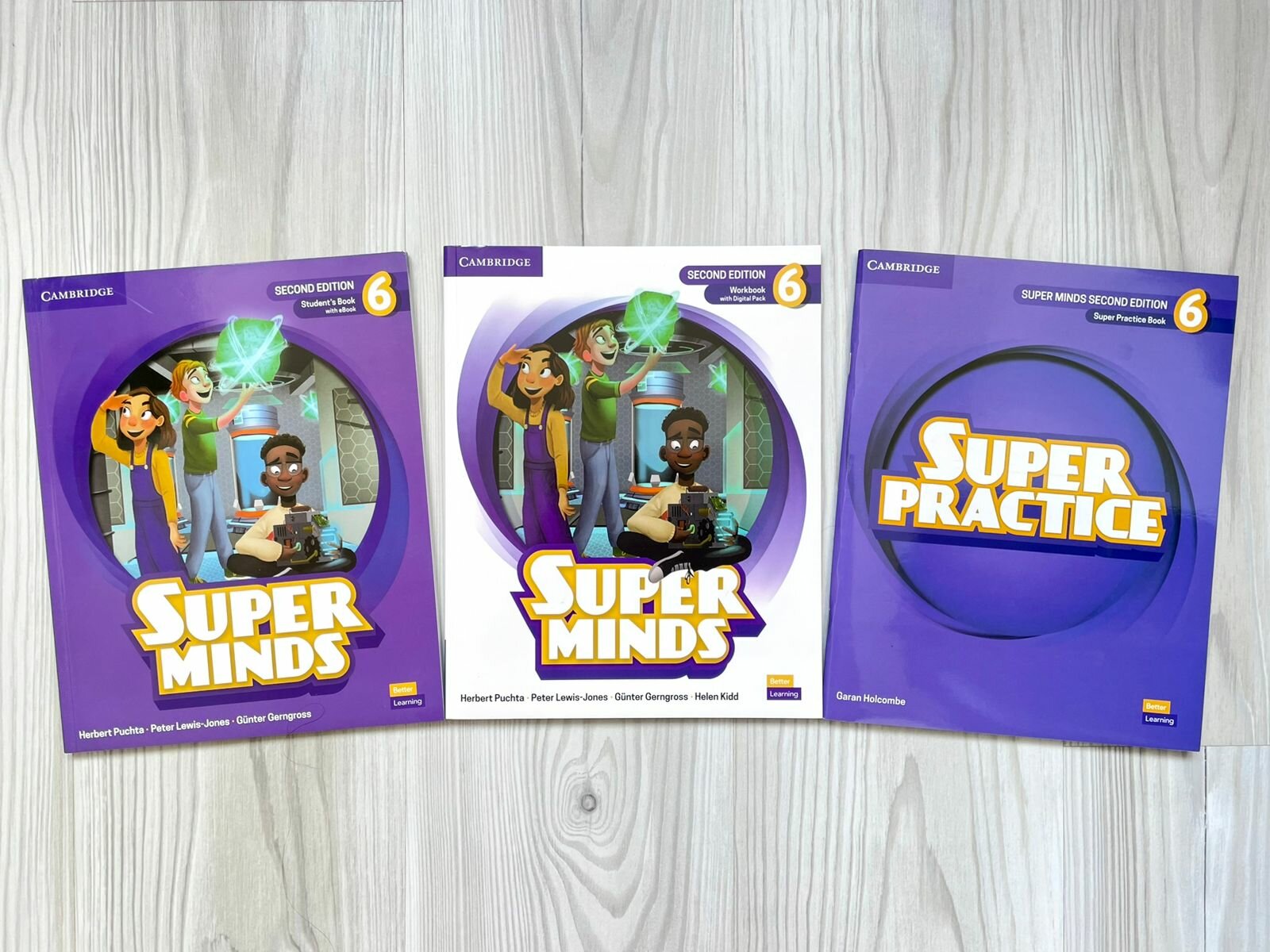 Super Minds 6 2nd Ed Student's book + Workbook + Super Practice + Диск