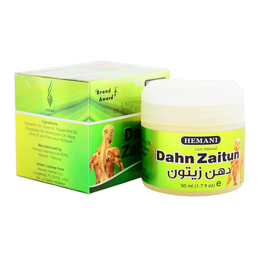 фото Масло массажное Hemani Dahn Zaitun, 50 гр