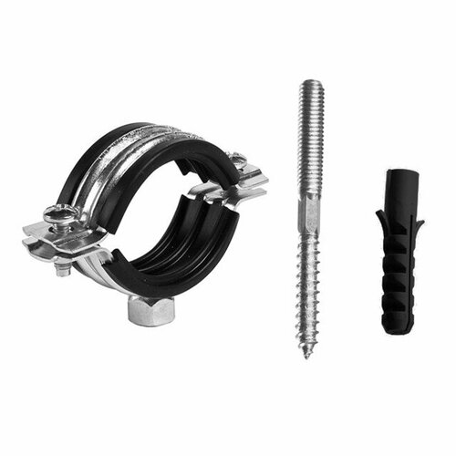Хомут сантехнический 112 со шпилькой и дюбелем 388₽