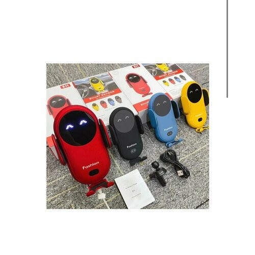 Держатель для телефона автомобильный с беспроводной зарядкой 1199₽