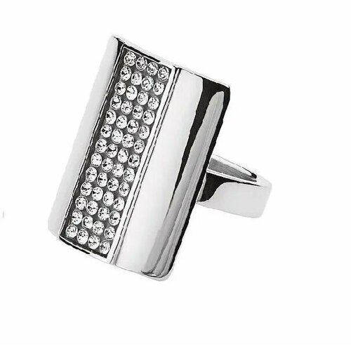 Кольцо DYRBERG/KERN, кристаллы Swarovski, серебряный